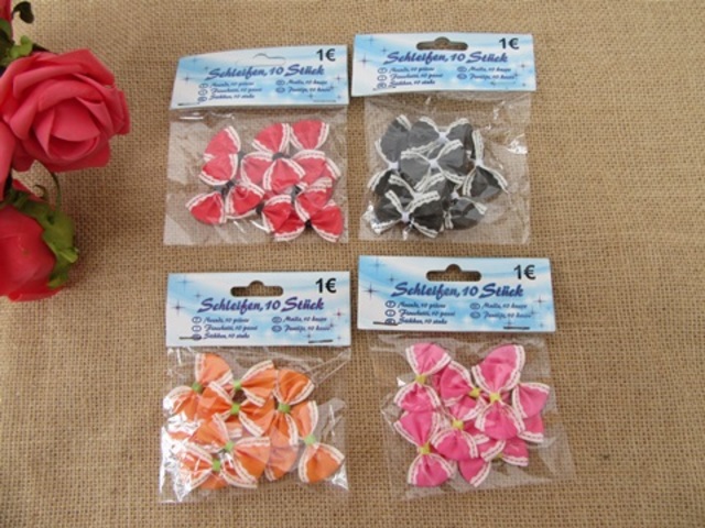 20Packets X 10Pcs Bowknot Bow Tie Craft Decorative Embellishment 20Packets X 10Pcs Bowknot Bow Tie Craft Decorative Embellishment