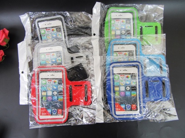 9Pcs Running Arm Bag Outdoor Sports Mobile Phone Arm Band Fitnes