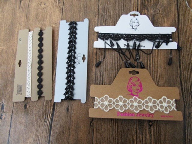 22Sheets Fashion Lace Choker Gothic Vintage Collar Necklace Jewe 22Sheets Fashion Lace Choker Gothic Vintage Collar Necklace Jewe