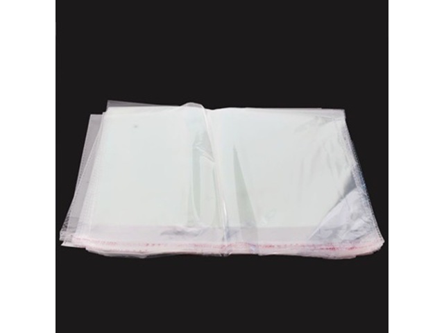 1000 Clear Self-Adhesive Seal Plastic Bags 21.5x32cm 1000 Clear Self-Adhesive Seal Plastic Bags 21.5x32cm