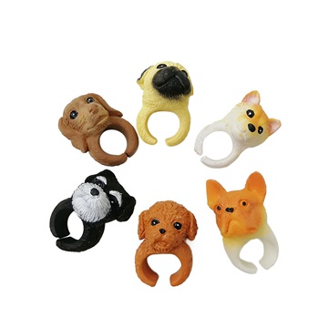 10Pcs Trendy 3D Animal Ring Opening Animal Ring Jewelry Women - Click Image to Close