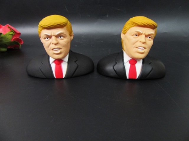 20Pcs Sponge Donald Trump President Toy - Click Image to Close