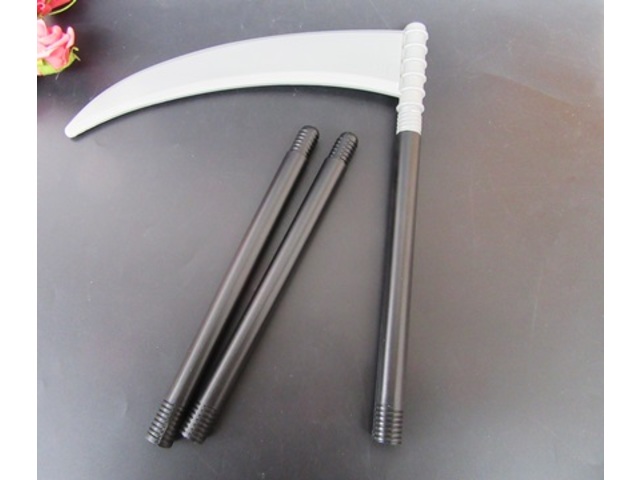 6Pcs Plastic Sickle Creepy Sword Novelty Pretend Toy 6Pcs Plastic Sickle Creepy Sword Novelty Pretend Toy
