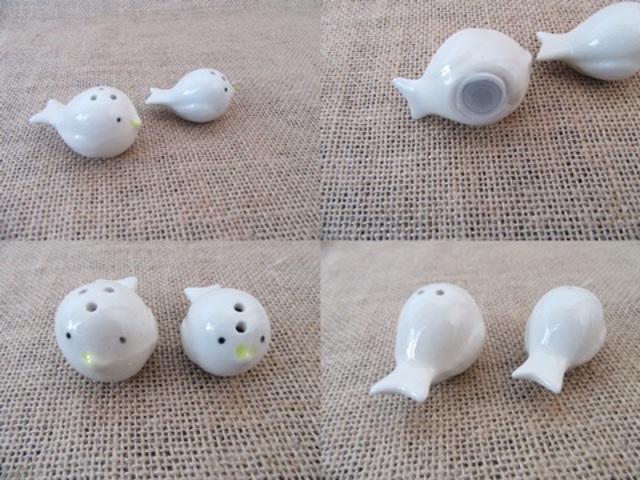 5Pkts X 2Pcs Feathering the Nest Salt & Pepper Shakers Wedding