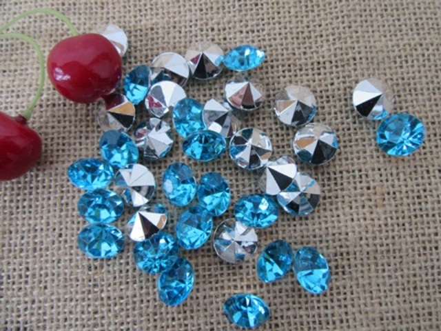 500 Sparkle Diamond Confetti Wedding Party Table Scatter 14mm 500 Sparkle Diamond Confetti Wedding Party Table Scatter 14mm