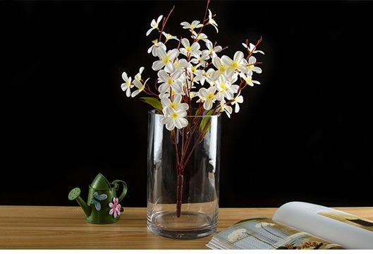 18X Wedding Clear Glass Table Flower Vases 20cm High - Click Image to Close