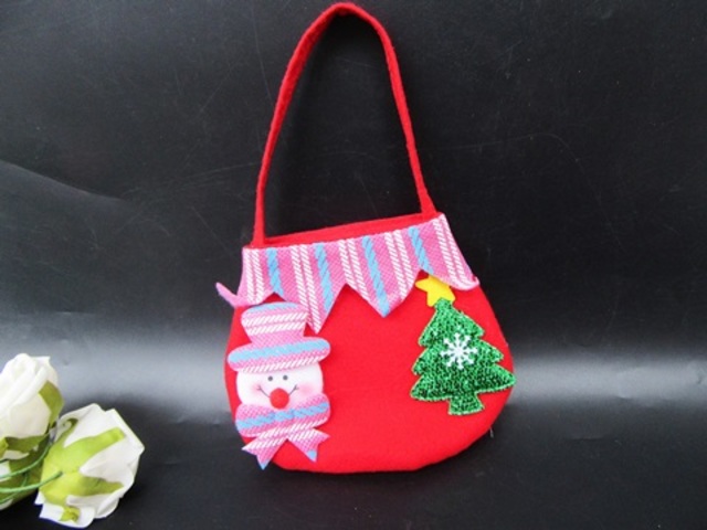 12Pcs Red Snowman Christmas Candy Bag Hand Bag Gift Bag - Click Image to Close