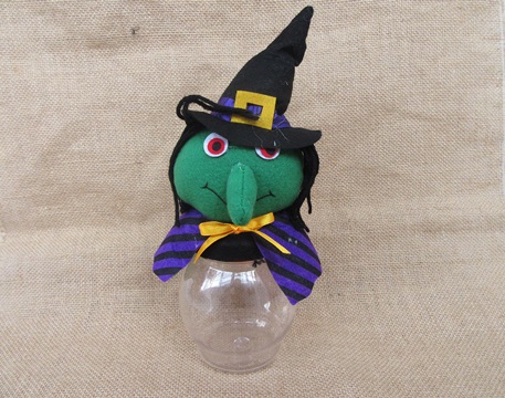 1Pc Halloween Candy Box Witch Halloween Candy Bag Doll - Click Image to Close