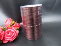 10Rolls X 25Yards Dark Coffee Satin Ribbon 12mm Wide 10Rolls X 25Yards Dark Coffee Satin Ribbon 12mm Wide