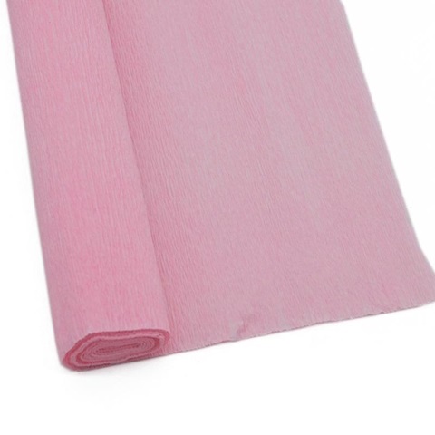 5Rolls Pink Single-Ply Crepe Paper Arts & Craft 250x50cm - Click Image to Close