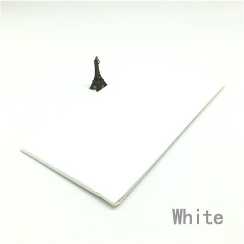 5Sheets White Crepe Paper Gift Wrap Wrapping 50cm Wide - Click Image to Close
