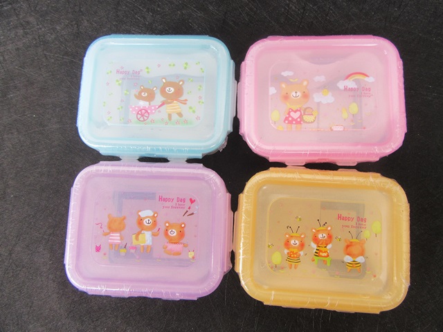 4Pcs Kitchen Fruit Food Preserving Storage Box Case Container