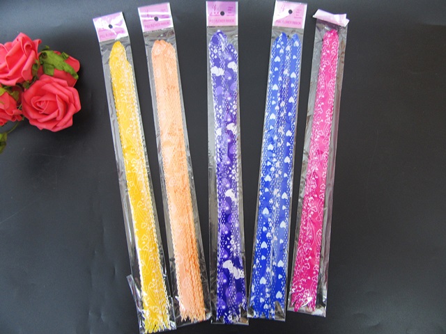 200Pcs Gift Wrapping Ribbons Flower Bands 35x1.7cm Assorted 200Pcs Gift Wrapping Ribbons Flower Bands 35x1.7cm Assorted