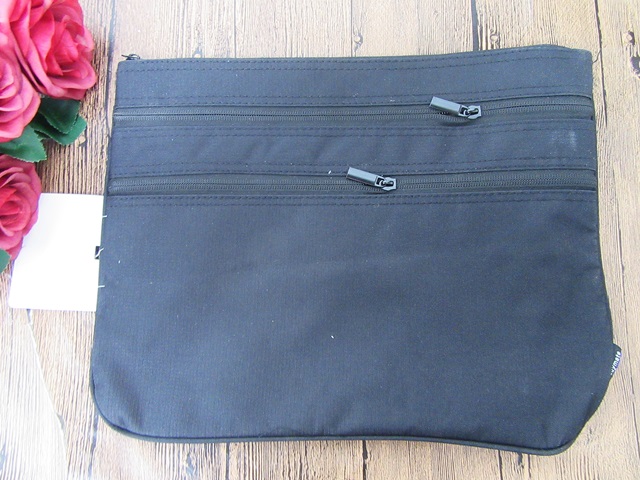 5Pcs HQ Triple Zip Pencil Case Zipper Bag Makeup Bag - Click Image to Close