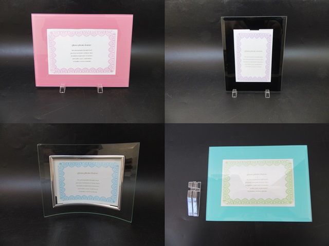 33Pcs Glass Tabletop Picture Frame Photo Frame Assorted - Click Image to Close