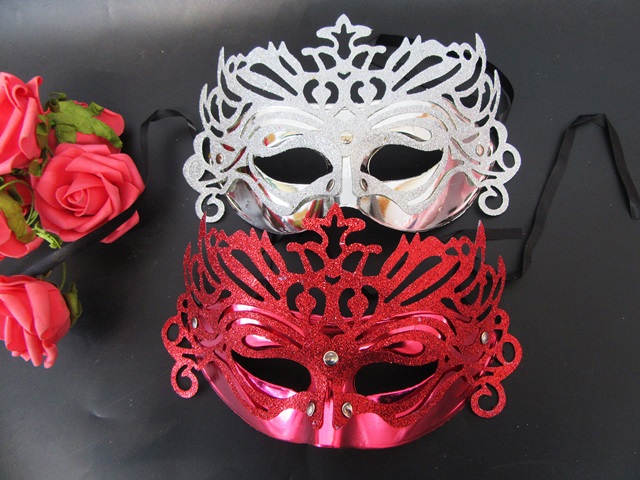 12Pcs Dress-up Masks Fancy Dress Up Cosplay Mask 2 color - Click Image to Close