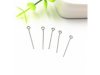 500Gram Silver Plated Eye Pins Jewelry Finding 37mm Long 500Gram Silver Plated Eye Pins Jewelry Finding 37mm Long