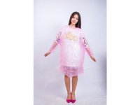 40Pcs Adult Plastic Disposable Raincoats Mixed Color