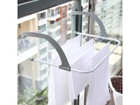 1Set Drying Shoe Rack Balcony Window Clothes Towel Dryer