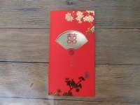 10Sets Red Scented Wedding Invitation Paper Envelope