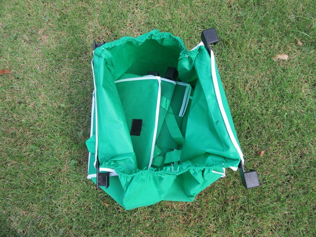 10Pcs Over the Stick Shopping Fold Basket Camping Picnic 10Pcs Over the Stick Shopping Fold Basket Camping Picnic