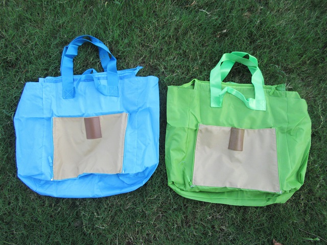 1Pc HQ Foldable Makeup Organiser Travel Handbag Shopping Bag Mix - Click Image to Close