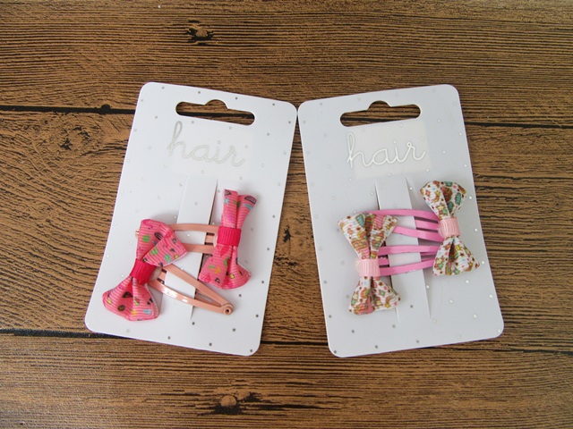 12sheet x 2pcs Hairpin BB Snap Hair Clip with Bowknot Assorted 12sheet x 2pcs Hairpin BB Snap Hair Clip with Bowknot Assorted