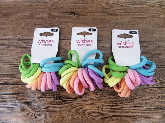 3Sheets X 15Pcs Elastic Rope Ring Hair Band Ties Hairband 3Sheets X 15Pcs Elastic Rope Ring Hair Band Ties Hairband