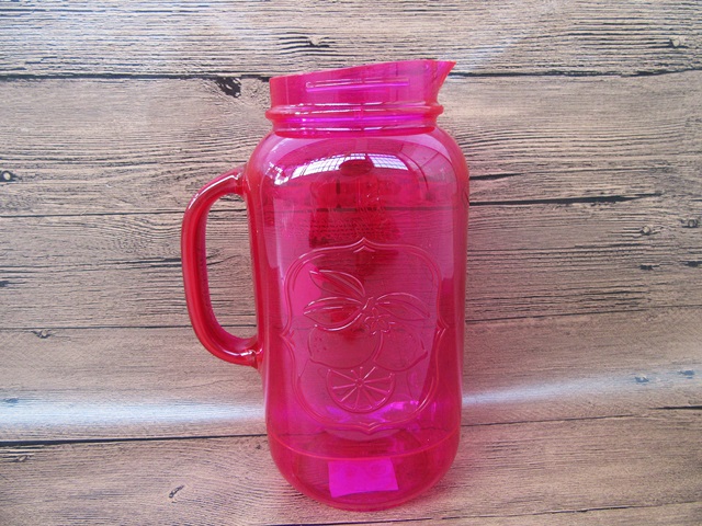4Pcs HQ Plastic Water Bottle Cold Water Jug Home Tea Juice Conta - Click Image to Close