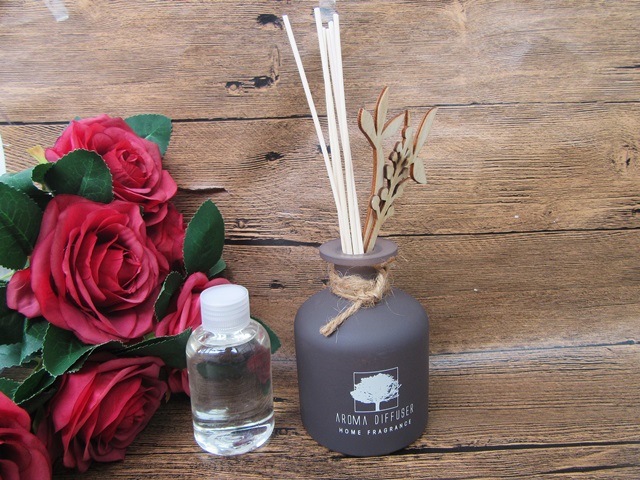 1X Home Fragrance Oil Rattan Reed Diffuser Room Perfume Aroma Es