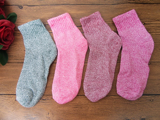 2Pkts x 5Pairs (10prs) New Female Cotton Socks Mixed Color - Click Image to Close