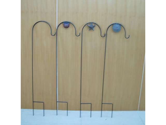 6X Garden Sheperd Hook Hanging Stand Multi Functional Metal Hook