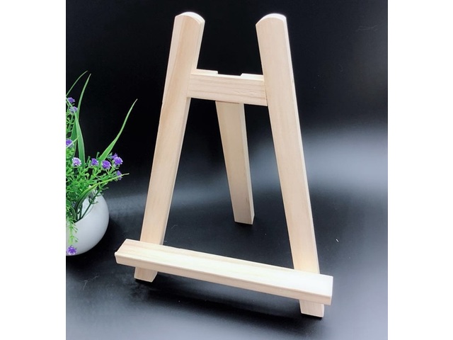 1X New Mini Wooden Table Top Professional Easel 27cm High 1X New Mini Wooden Table Top Professional Easel 27cm High
