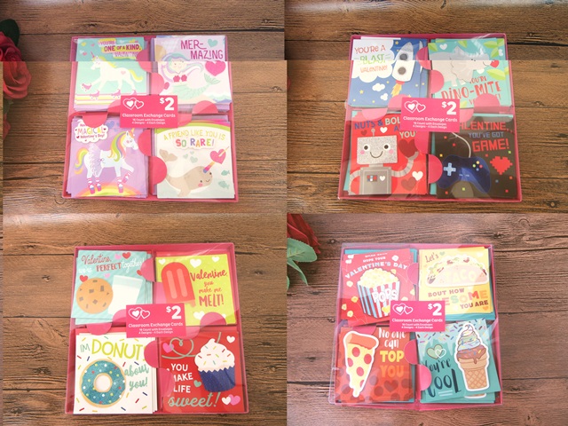 5Sets Kids Paper Magic Classroom Exchange Cards Assorted - Click Image to Close