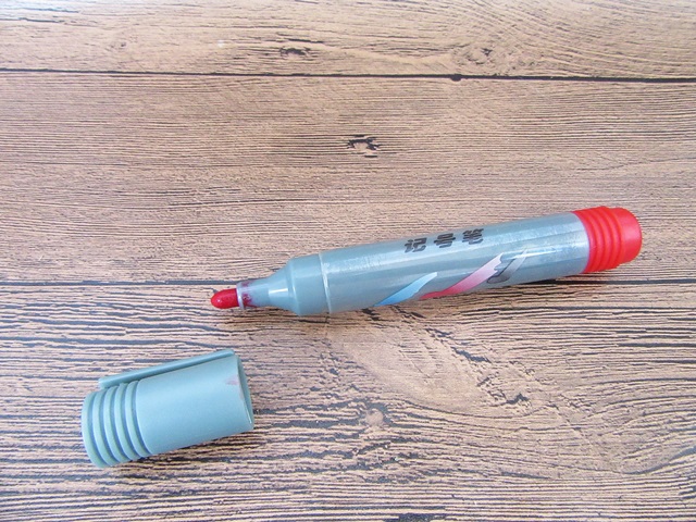 10Pkts x 10Pcs Red Permanent Marker Mark Pens Wholesale - Click Image to Close