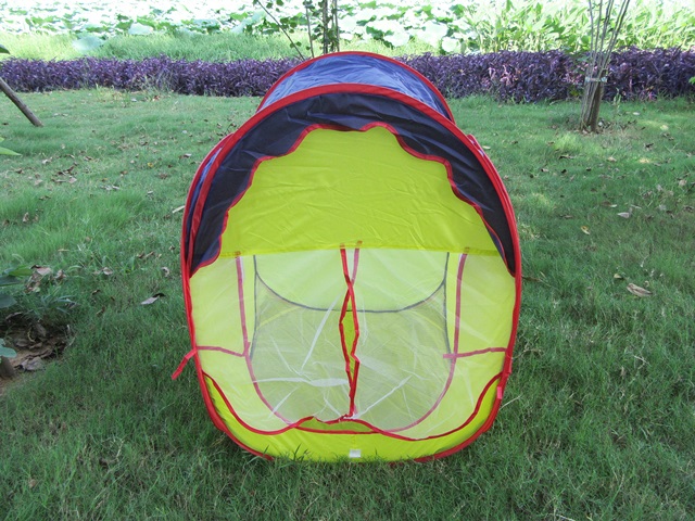 1X Kid's Play Tent Pretend Game House Yellow Dollhouse 85x65x64c