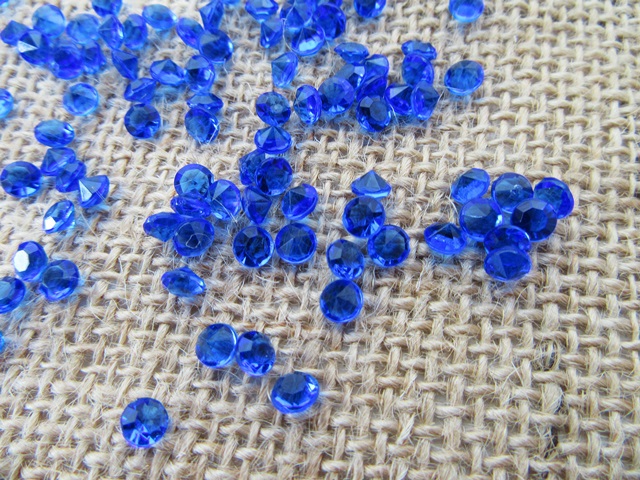 4Pkts x 850Pcs Blue Confetti Table Scatter Wedding Favor 4mm 4Pkts x 850Pcs Blue Confetti Table Scatter Wedding Favor 4mm