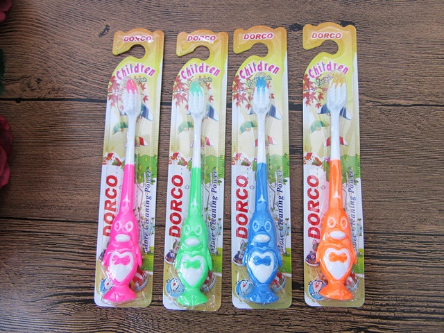 30 Penguin Clean Morning Toothbrushes for Kids Mixed Color - Click Image to Close