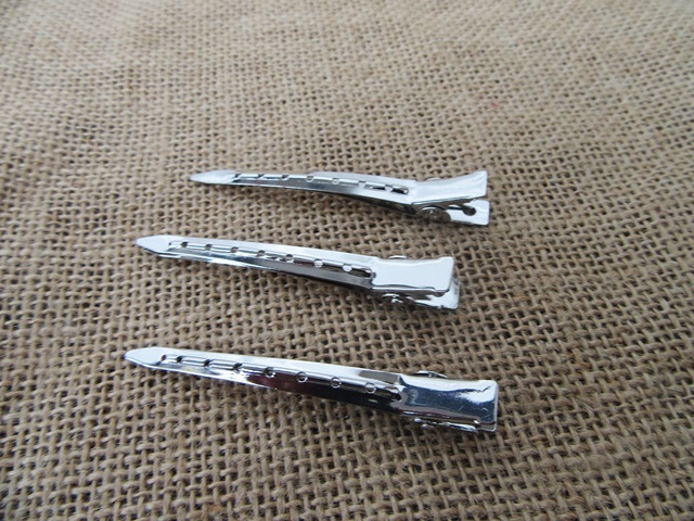 24Sheets X 3Pcs Hair Clips Base Jewelry Finding 70mm Long 24Sheets X 3Pcs Hair Clips Base Jewelry Finding 70mm Long