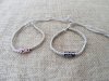 12X Handmade Hemp Knitted Bracelet with Gemstone Bead Mixed 12X Handmade Hemp Knitted Bracelet with Gemstone Bead Mixed