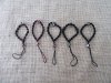 6Pkts X 12Pcs Knitted Mobile Phone Tags Straps with Stone Beads 6Pkts X 12Pcs Knitted Mobile Phone Tags Straps with Stone Beads