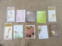 12 Filigree Bookmarks Pendant Book Marker Students Gift Assorted 12 Filigree Bookmarks Pendant Book Marker Students Gift Assorted