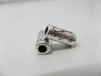200 New Metal Beads Barrel Beads Fit European Bead 200 New Metal Beads Barrel Beads Fit European Bead