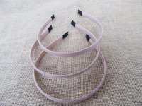 20Pcs Pale Pink Hair Band Headband NO Teeth 10mm Wide