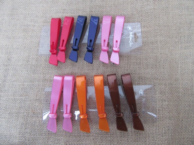 12X New Fashion Hairclip Duckclip Hairpin Mixed 12X New Fashion Hairclip Duckclip Hairpin Mixed