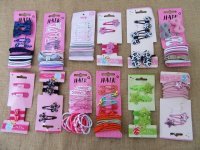 12Sheets BB Snap Hair Clips Hair Ties for Girls Assorted 12Sheets BB Snap Hair Clips Hair Ties for Girls Assorted