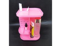 1Set 360 Rotating Cosmetic Makeup Organizer Storage Shelf Displa