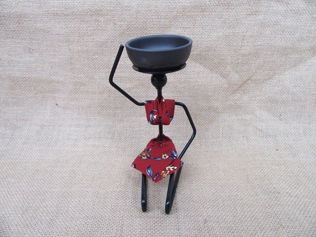 10Pcs Modern Beauty Lady Candleholder with Red Dress Candle Hold 10Pcs Modern Beauty Lady Candleholder with Red Dress Candle Hold