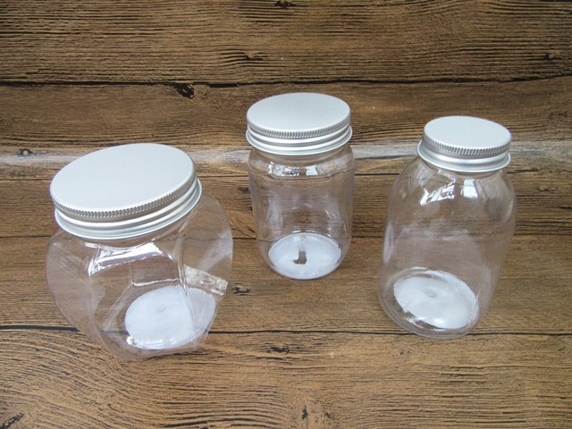 36Pcs Candy Bottles Jars with Aluminum Lid for DIY Craft 36Pcs Candy Bottles Jars with Aluminum Lid for DIY Craft