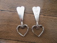 9X Stainless Steel Love Heart Shape Bottle Opener Bridal Shower